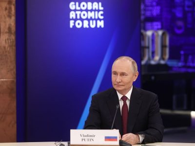 پوتین: بدون قید و شرط از توسعه انرژی صلح‌آمیز هسته‌ای حمایت می‌کنیم