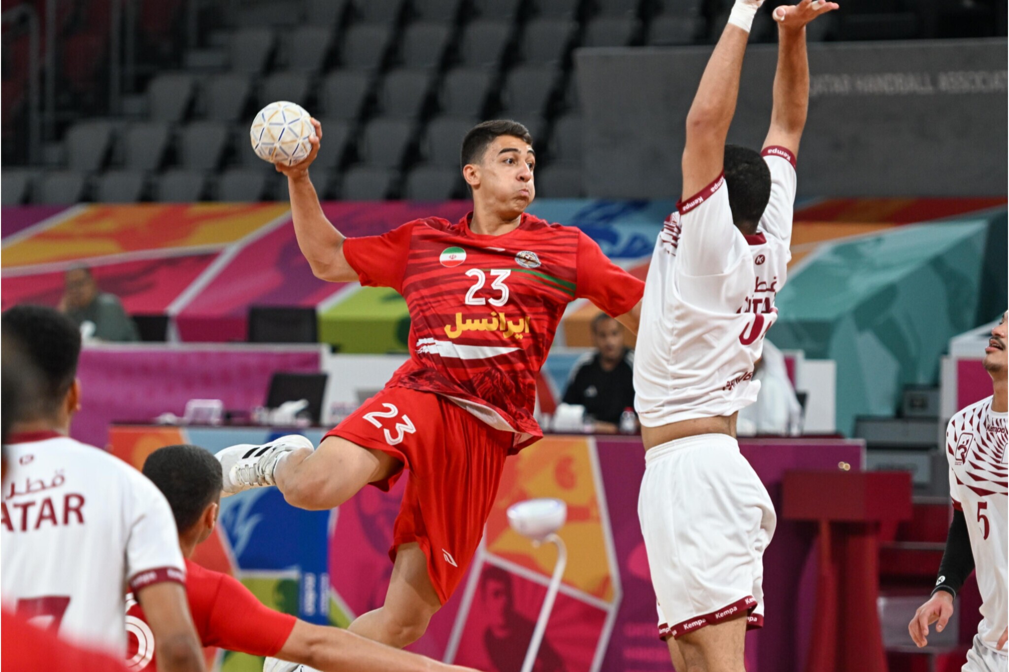 ششمین برد پسران ایران در هندبال زیر ۱۷ سال قهرمانی آسیا