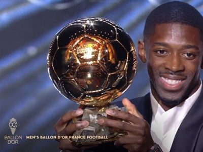 عثمان دمبله برنده توپ طلای فوتبال در سال ۲۰۲۵ شد