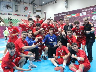 پسران هندبال ایران بر بام قاره آسیا ایستادند