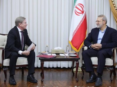 لاریجانی: تمامی اراضی واقع در مسیر کریدور شمال ـ جنوب به تملک دولت درخواهد آمد