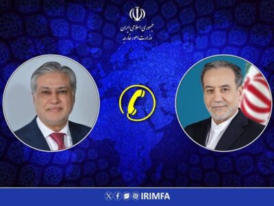 گفت وگوی تلفنی وزیران خارجه ایران و پاکستان درخصوص تحولات منطقه‌