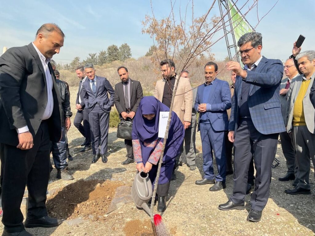 رئیس سازمان حفاظت محیط زیست به پویش ملی درختکاری «سرو ایران» پیوست