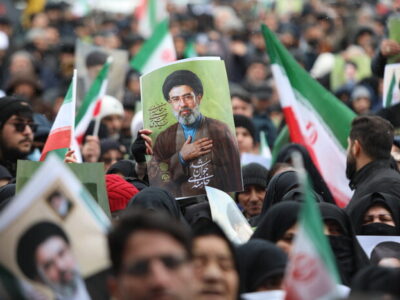 شکوه بیعت با خامنه‌ای جوان در قلب تهران