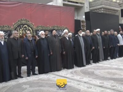 تجدید میثاق رئیس و مسئولان عالی قضایی با آرمانهای بنیانگذار جمهوری اسلامی ایران با حضور یادگار امام