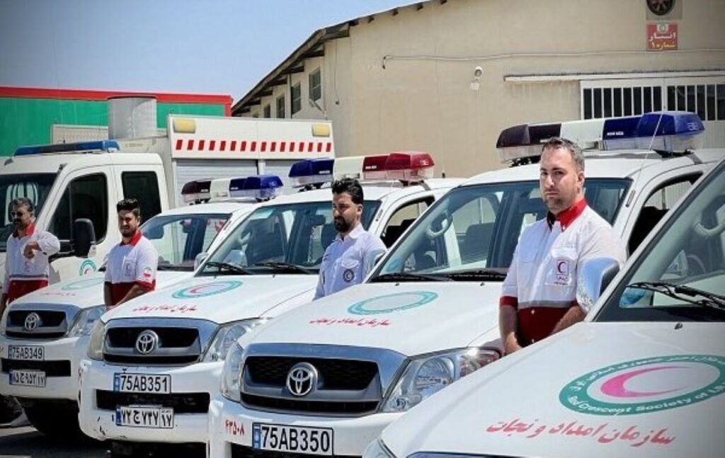 اعزام ۳۶ تیم امدادی هلال احمر به عراق برای پوشش مراسم تشییع شهید قائد امت