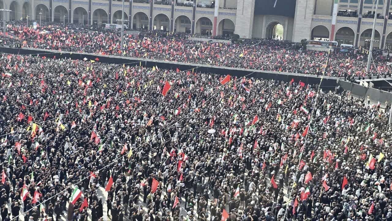 تشییع قائد شهید
