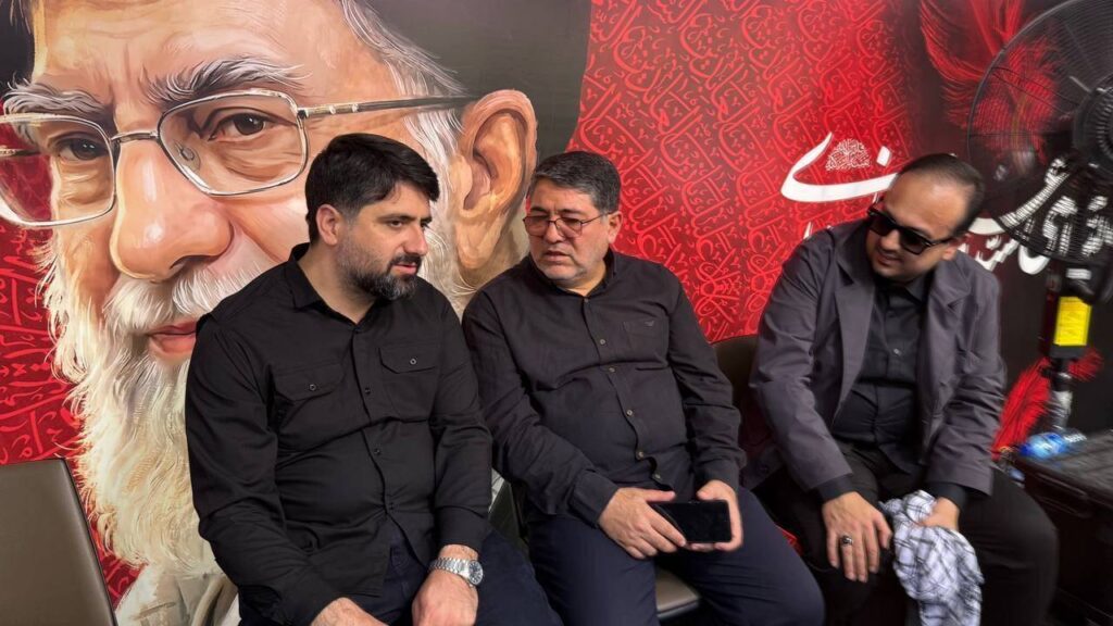 بازدید مدیرعامل شرکت بین المللی توسعه صنایع و معادن غدیر از موکب فولاد غدیر نی ریز